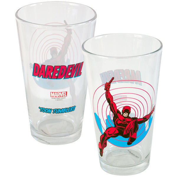 DC Comics Vintage Style Drinking Glass (Toon Tumbler) – Hollywood