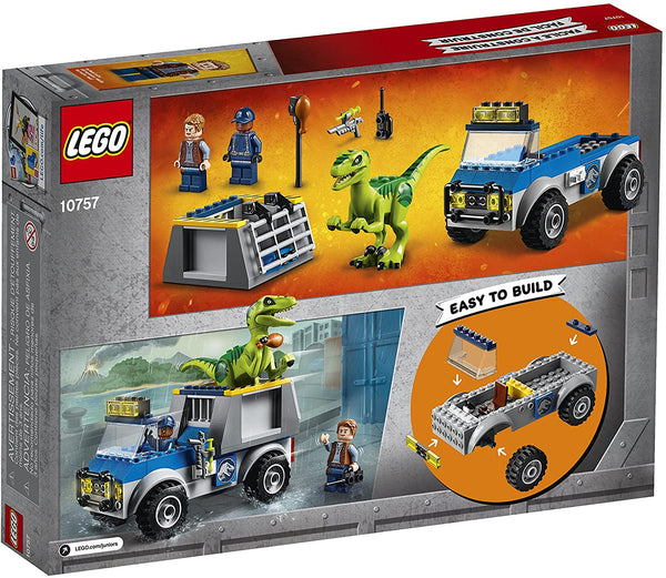 Lego Jurassic World Raptor Rescue Truck Building Kit 10757 85