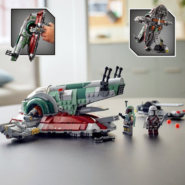 LEGO Star Wars Boba Fett s Starship SLAVE 1 75312 Building Kit